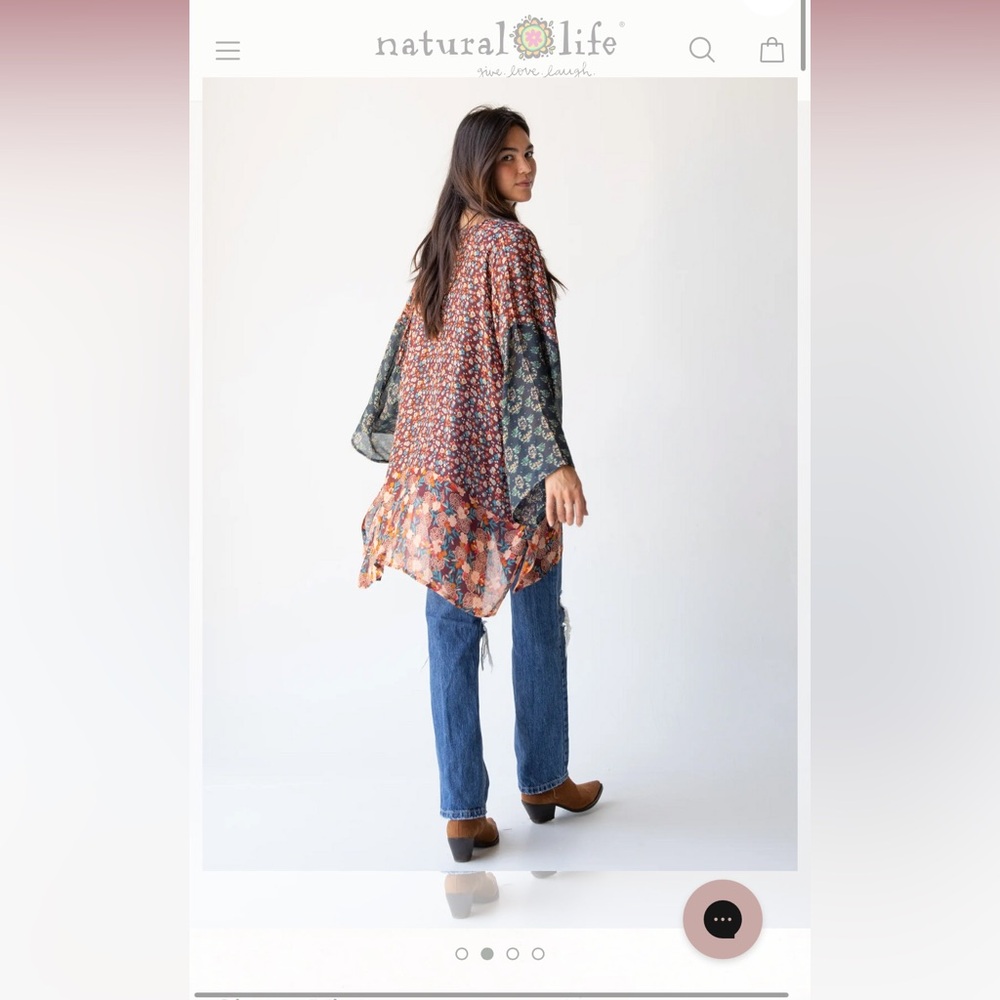 Natural Life Sierra Kimono - Picture 2 of 5